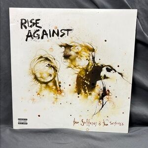RISE AGAINST - THE SUFFERER & THE WITNESS - 12" LP VINYL - 2006 GEFFEN